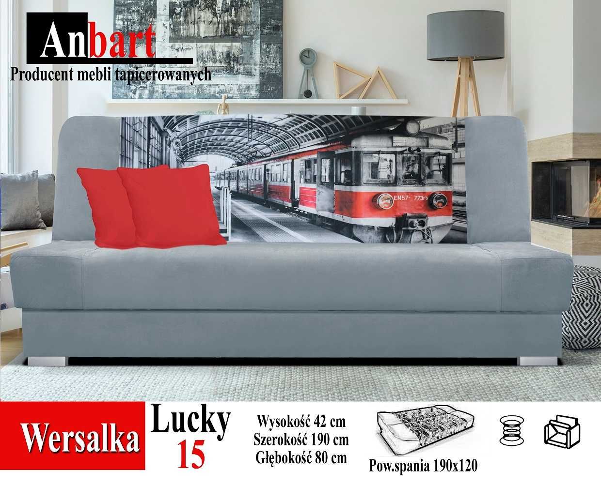 Wersalka KANAPA ROZKŁADANA Sofa Dostawa cały kraj SPRĘŻYNY Producent