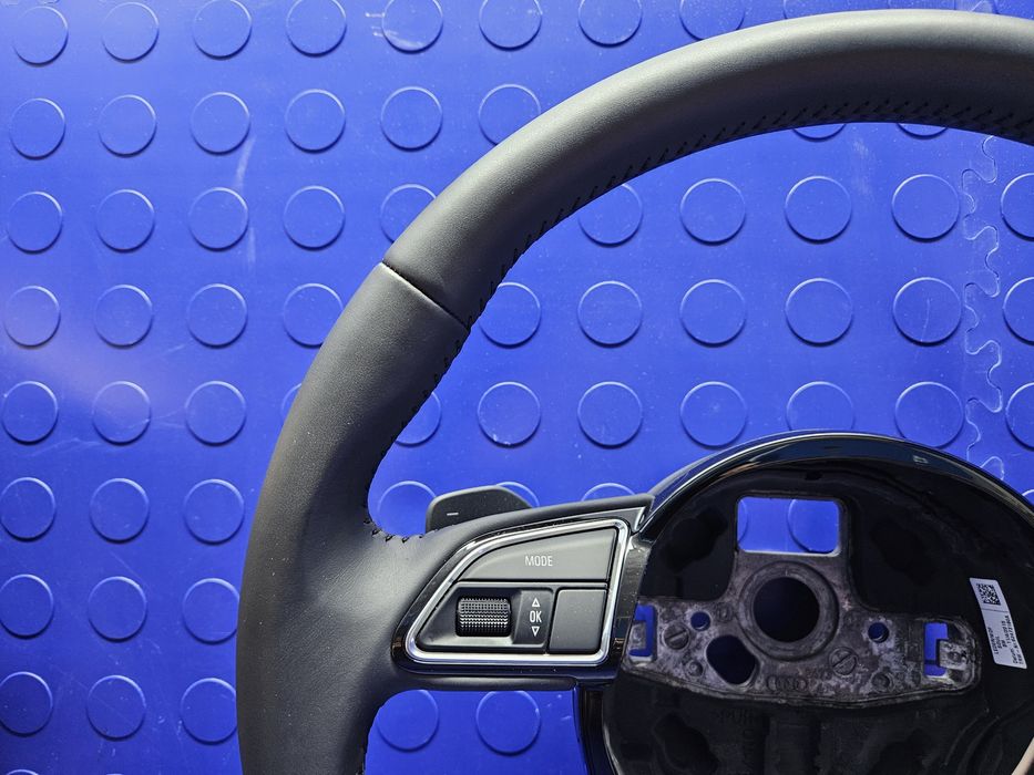 KIEROWNICA skórzana multifunkcyjna AUDI A5 8T A4 B8 lift łopatki OEM