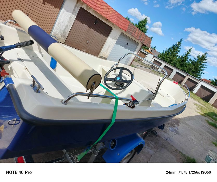 Sprzedam łódź wiosłowo - motorową ROXA 430