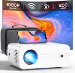 Projektor iZEEKER, 5G WiFi, Full HD 1080P, 4K, iOS Android HDMI