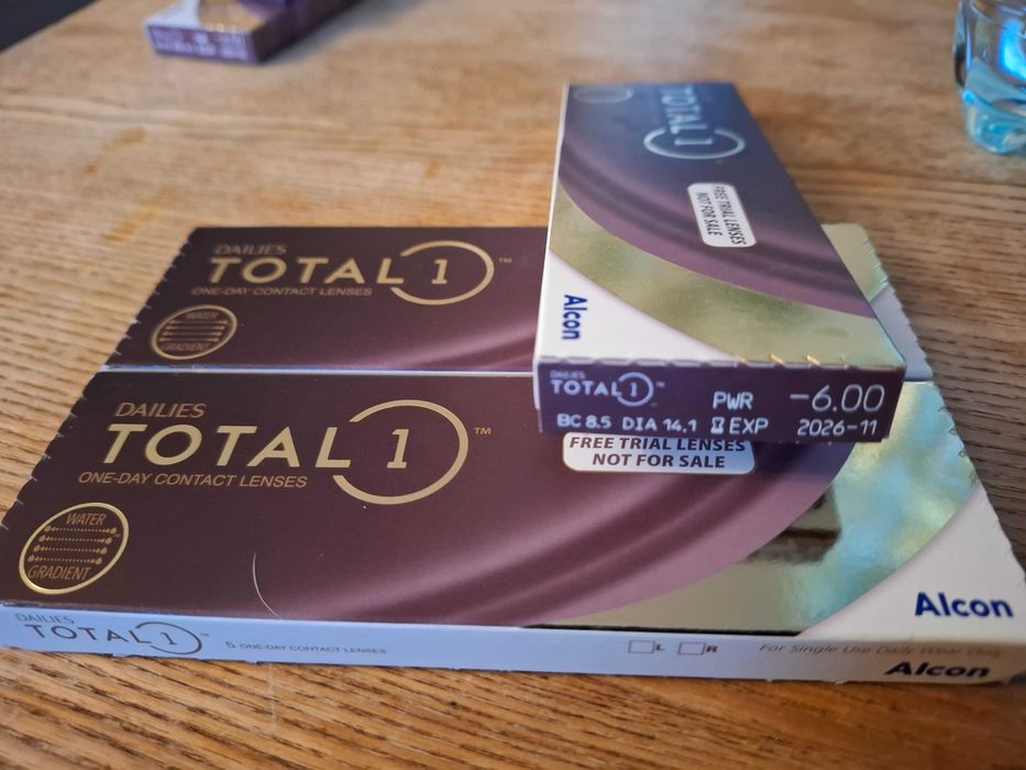Dailies Total 1 Alcon moc -6.0 15 sztuk soczewek kontaktowych
