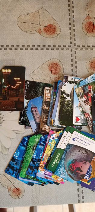 Karty telefoniczne tp używane ok 150