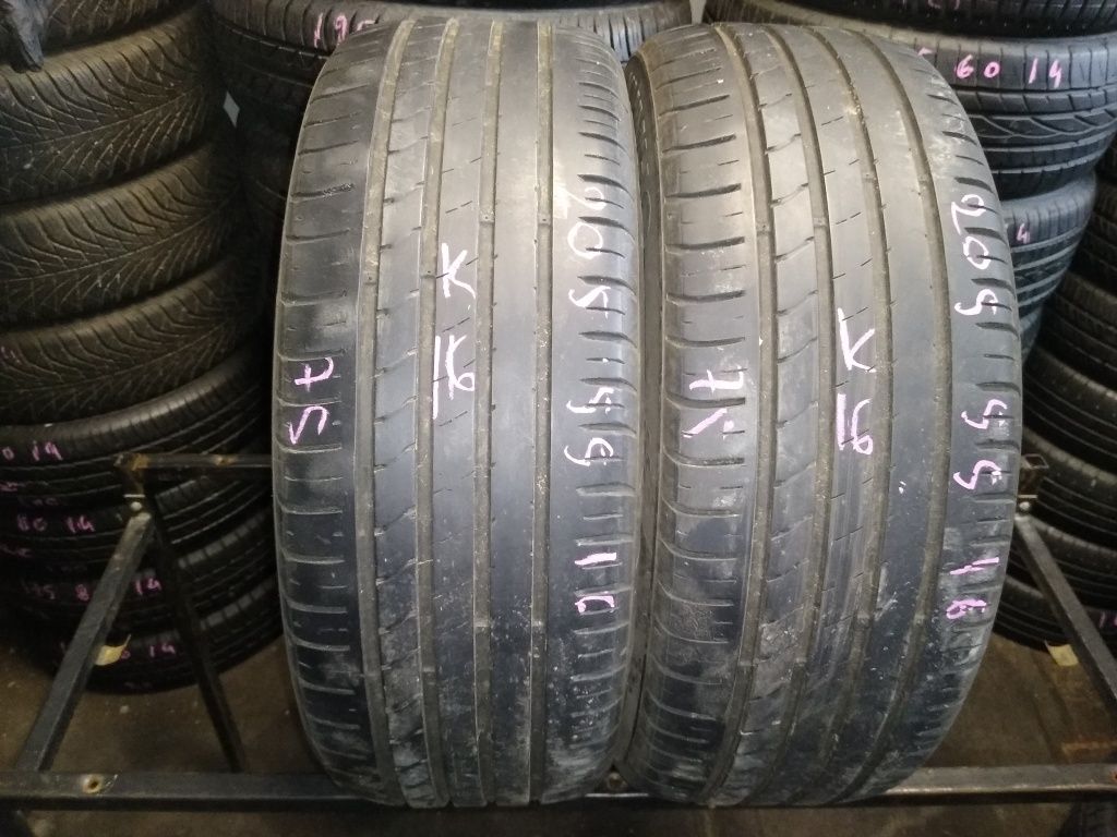 Opony letnie 205/55R16 2szt Kumho 205/55/16