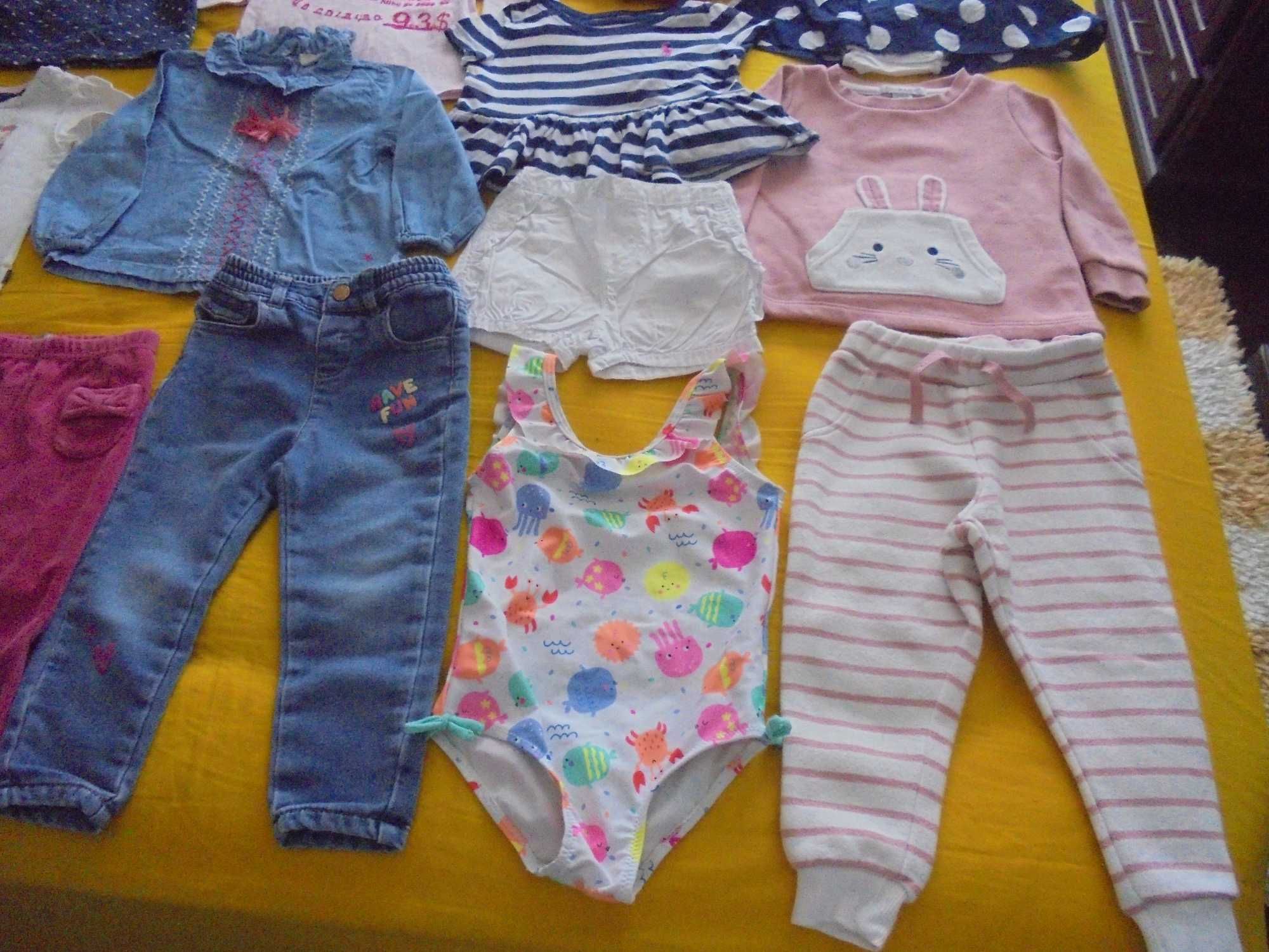 lote de roupa de menina os óculos  da chicco