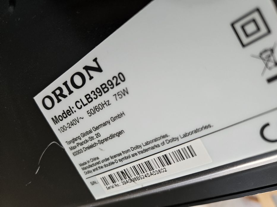 Telewizor Orion 39 cali LED clb39b920
