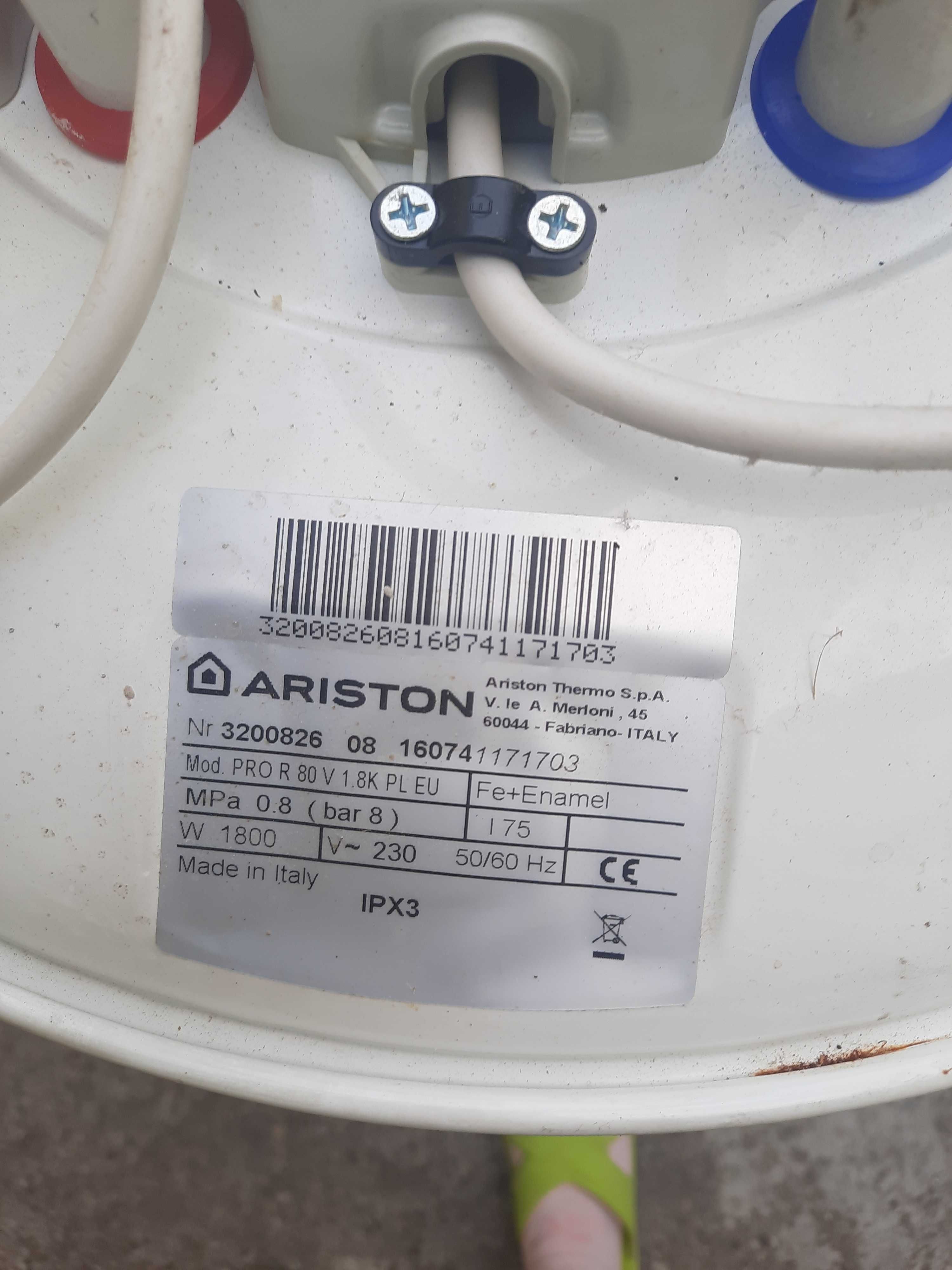 Bojler elektryczny Ariston 80l sprawny