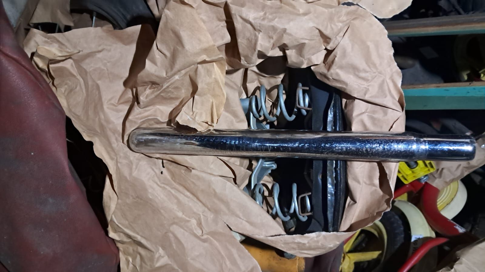 Rower skladak pelikan koła 16 retro prl plus torba rowera original