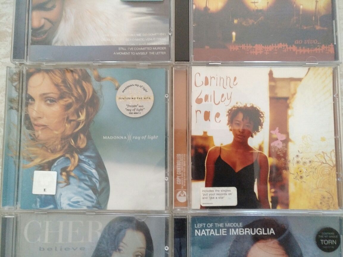 CDs de música diversos