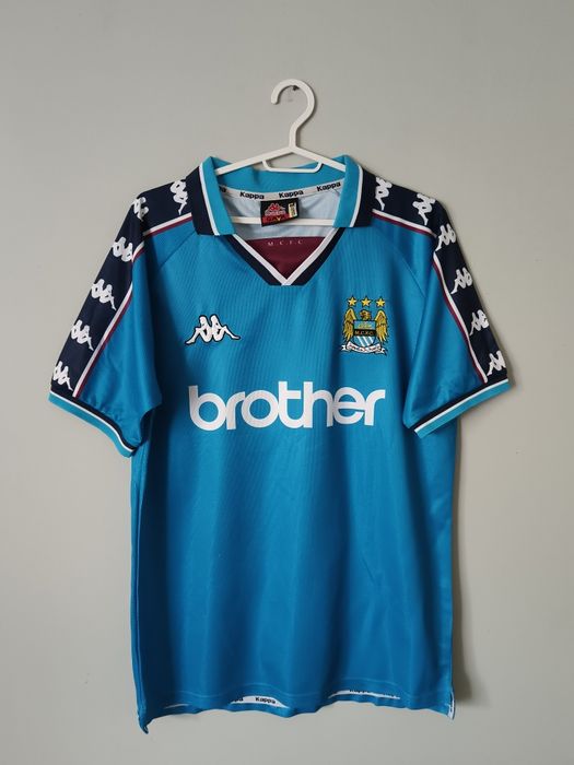 Koszulka Manchester City Kappa 1997/1998 M