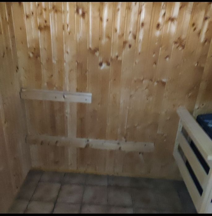 Sauna fińska używana wewnętrzna