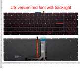 Klawiatura do MSI LED Red - KBWXGE63-A / GL62