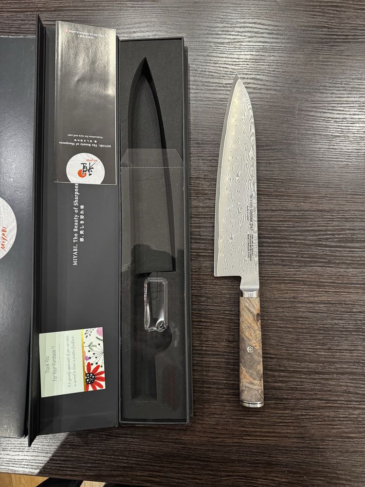 Японский Шеф\Поварской нож Miyabi 24см