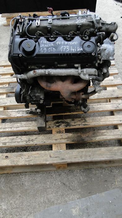 LANCIA MUSA FIAT IDEA SILNIK KOMPLETNY 1.9JTD 188B2000