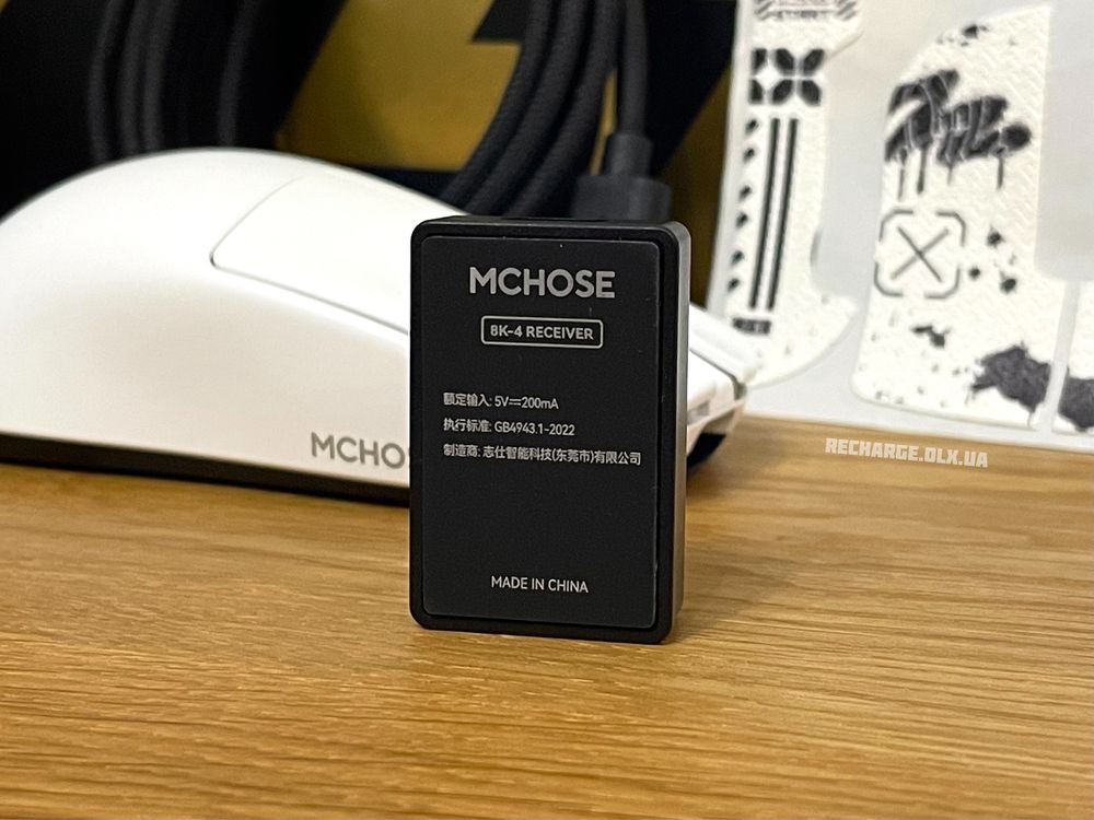 НОВІ Mchose L7 Pro 8000 Hz PAW3395 | Ігрова Бездротова Мишка