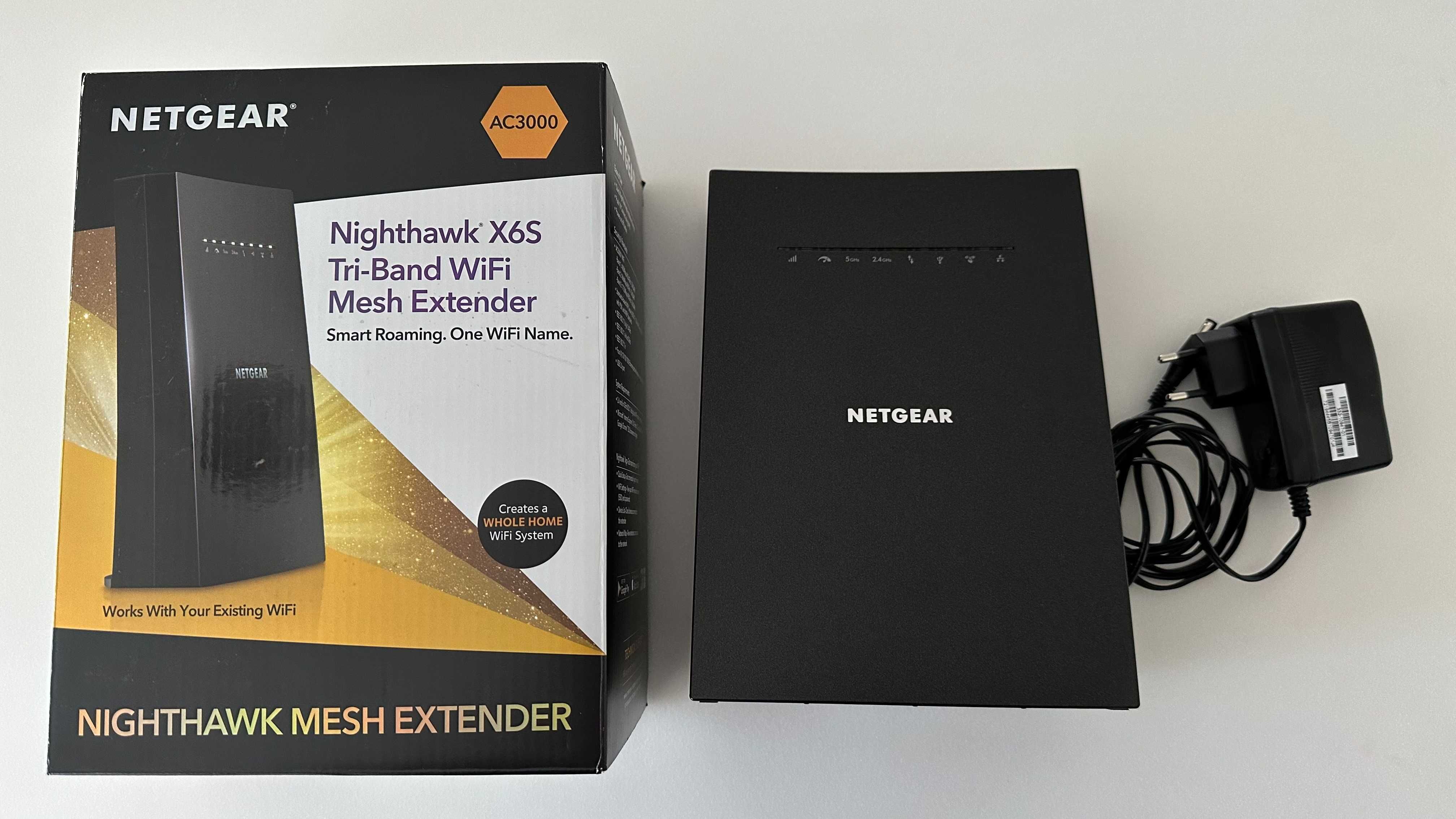 NETGEAR AX1800 WIFI6 Router + NETGEAR AC3000 Ext