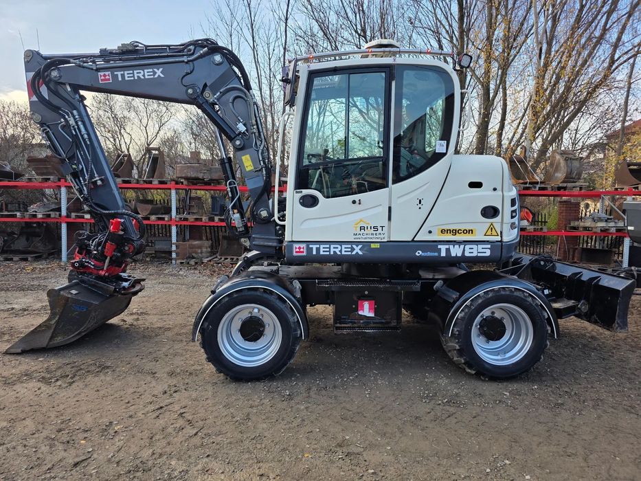 Terex TW 85 Full Opcja  Koparka kołowa 9 ton/Rotator/4 sztuki osprzętu/Ze Szwecji!