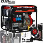 KRAFT&DELE Agregat Prądotwórczy Generator Diesel 6500W 12/230/380V