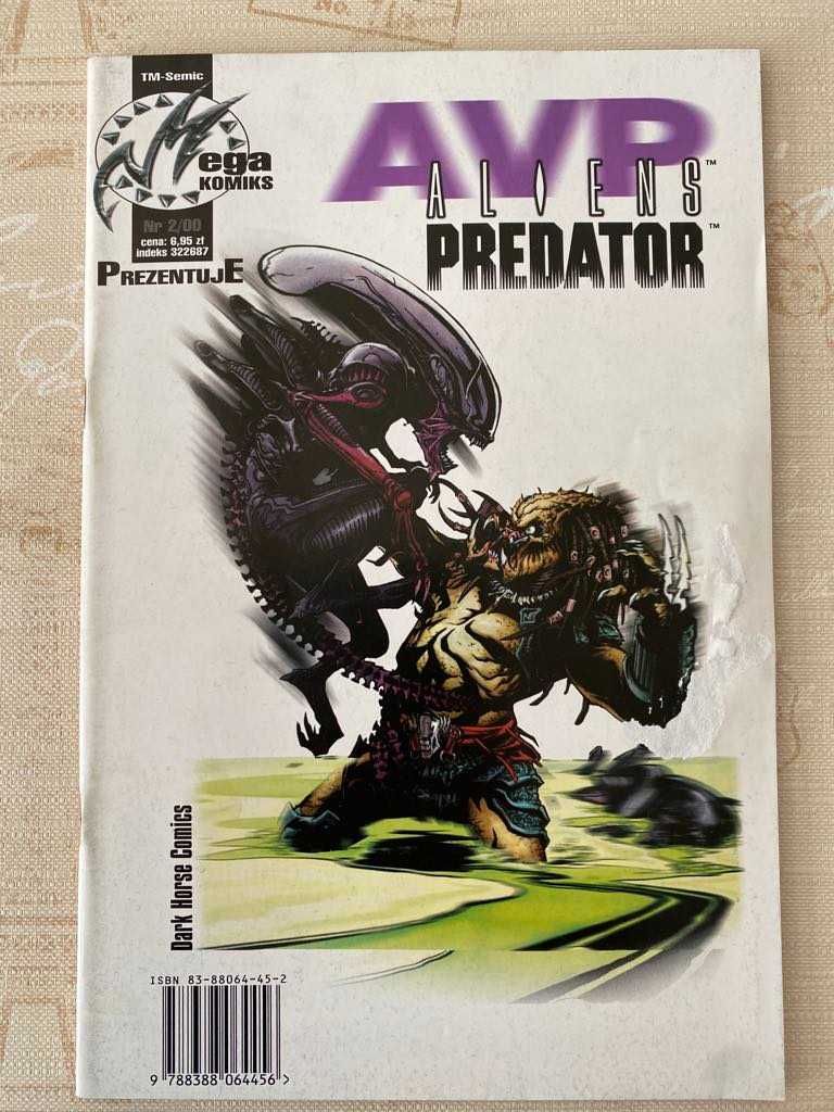 AVP - Aliens Predator - TM-Semic - USZKODZONY