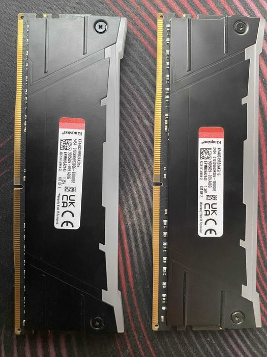 Оперативна памʼять Kingston Fury DDR4-4000 16384MB