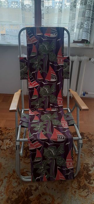 fotel wielopozycyjny rozkładany nowy