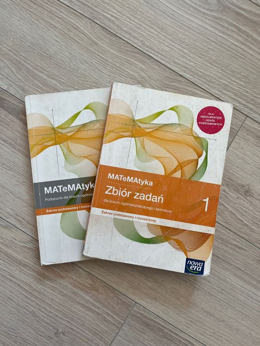 Nowa Era MATeMAtyka 1 zbiór oraz podręcznik