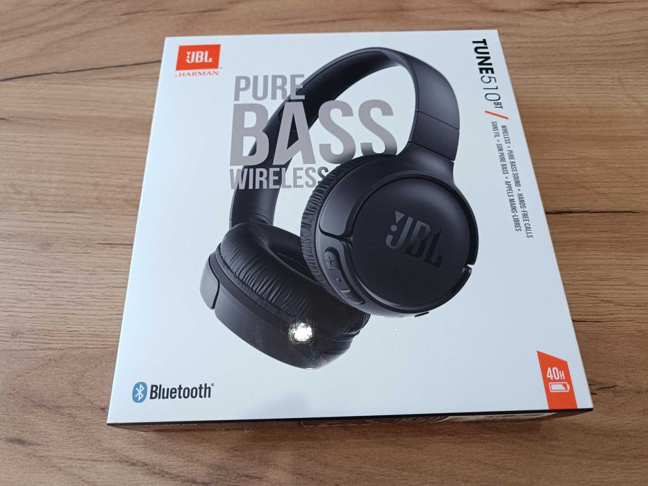 Słuchawki bezprzewodowe JBL TUNE510BT nowe
