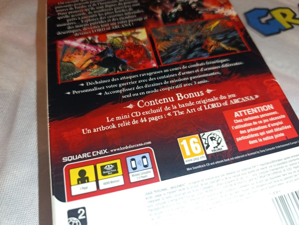 Lord of Arcana PSP edycja kompletna nowa kolekcjonerska sklep