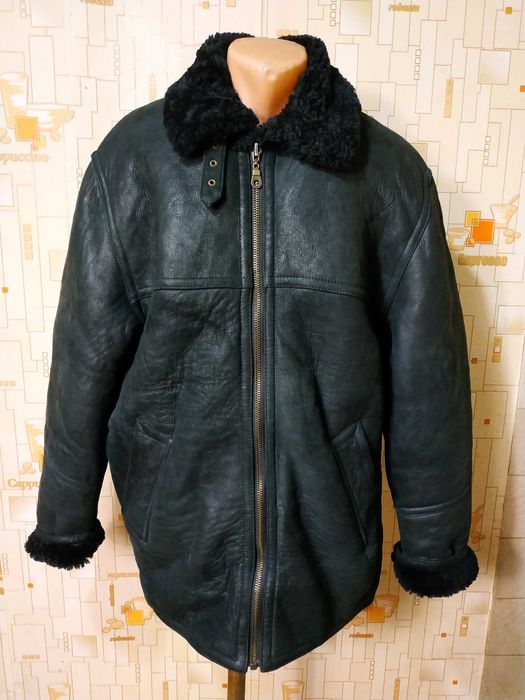 Дублянка чоловіча на натуральній овчині пілот типу B-3 р-р прибл. L
