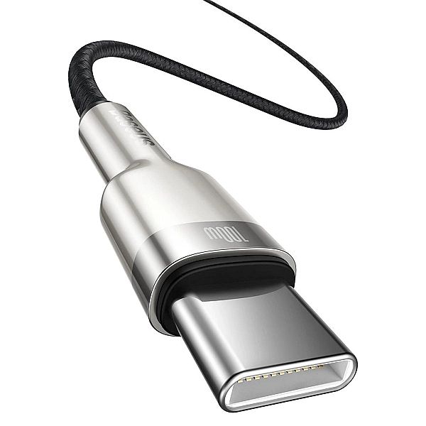 Kabel Baseus Cafule Series Metal Data USB-C / USB-C PD QC SCP 100W 5A