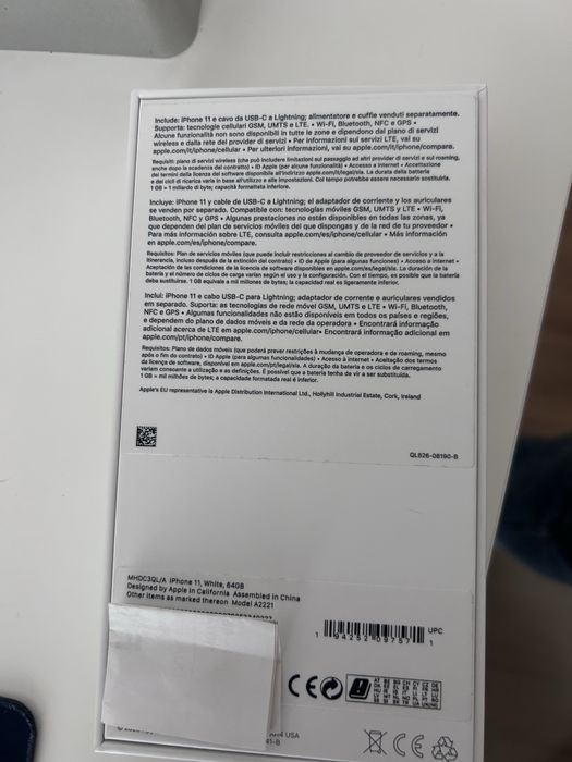 Iphone 11 branco 64 gb impecavel e todo original