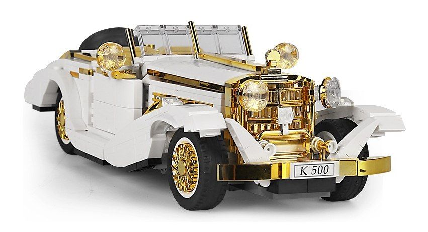 Klocki auto samochód Pojazd Retro K500 868el.