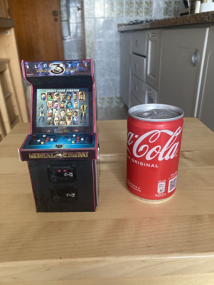 Mini arcade MK3 sem jogo electronico