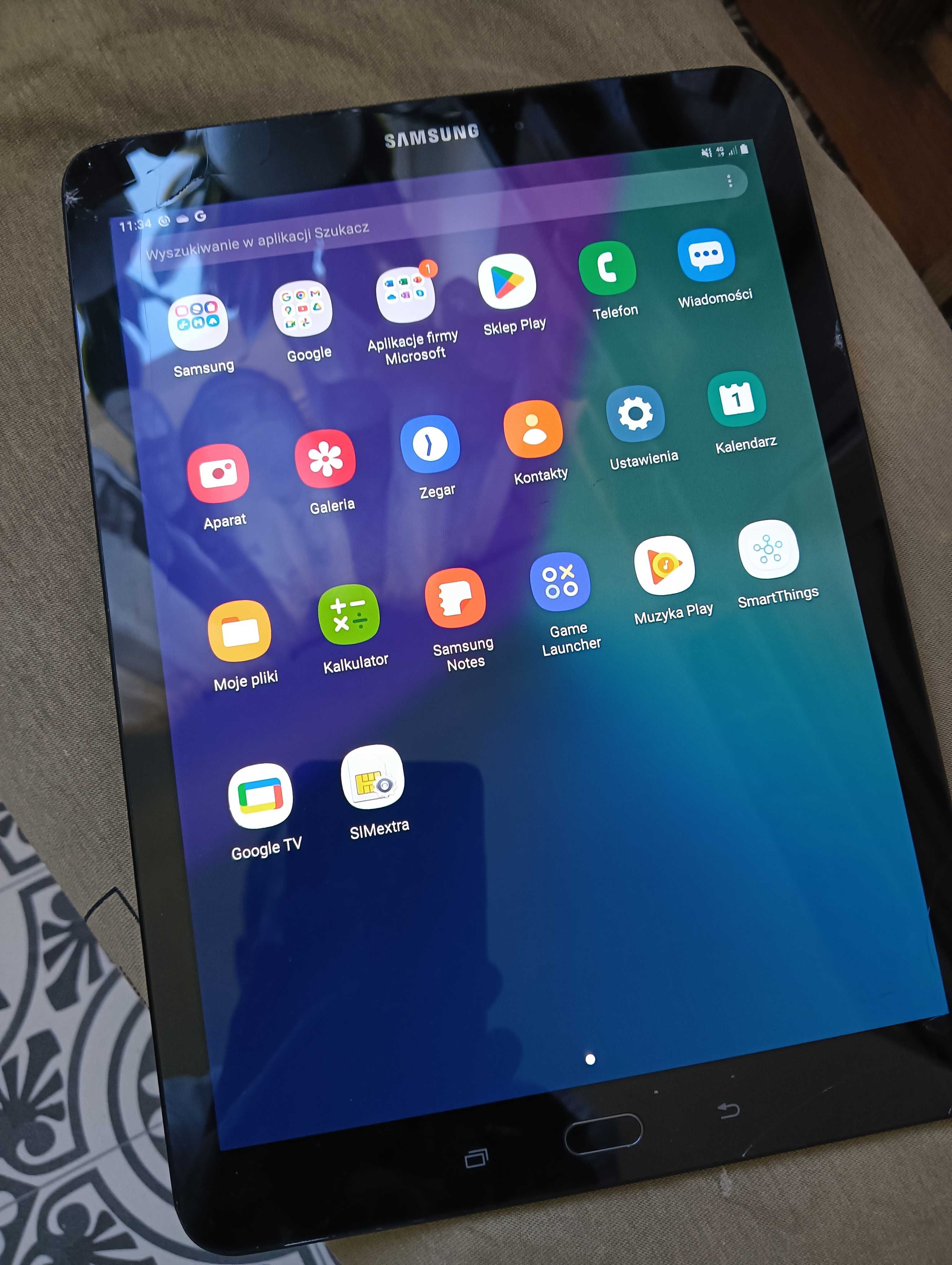Tablet Samsung Galaxy S3 LTE SM-T825 Amoled 9,7 4/32Gb pajączek w rogu