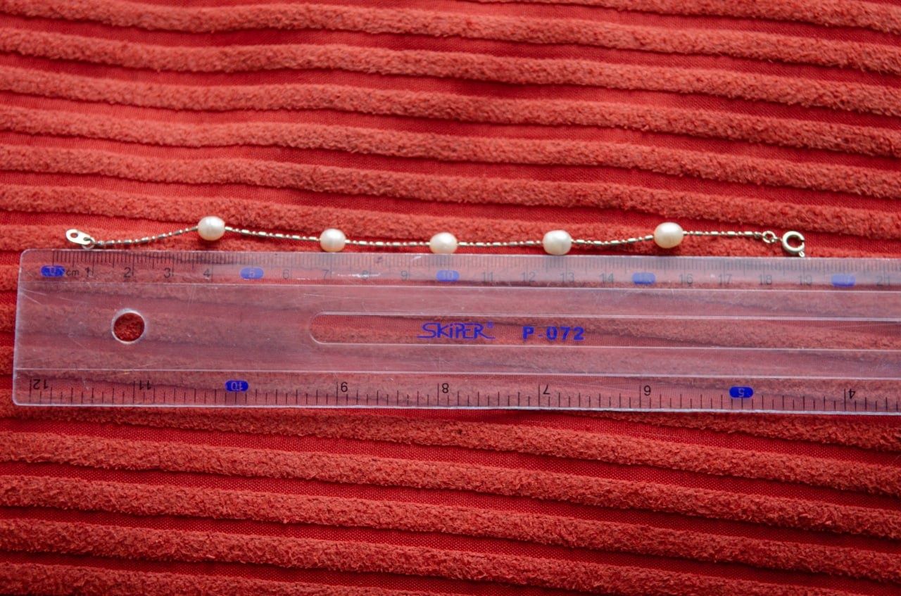 Комплект біжутерія з штучними перлинами (жемчуг)