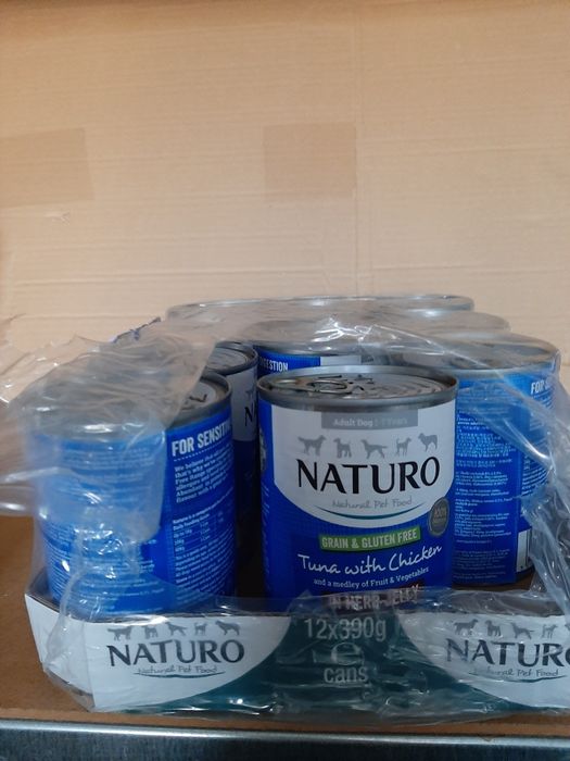 10 sztuk Naturo tuńczyk kurczak 390 g dla psów
