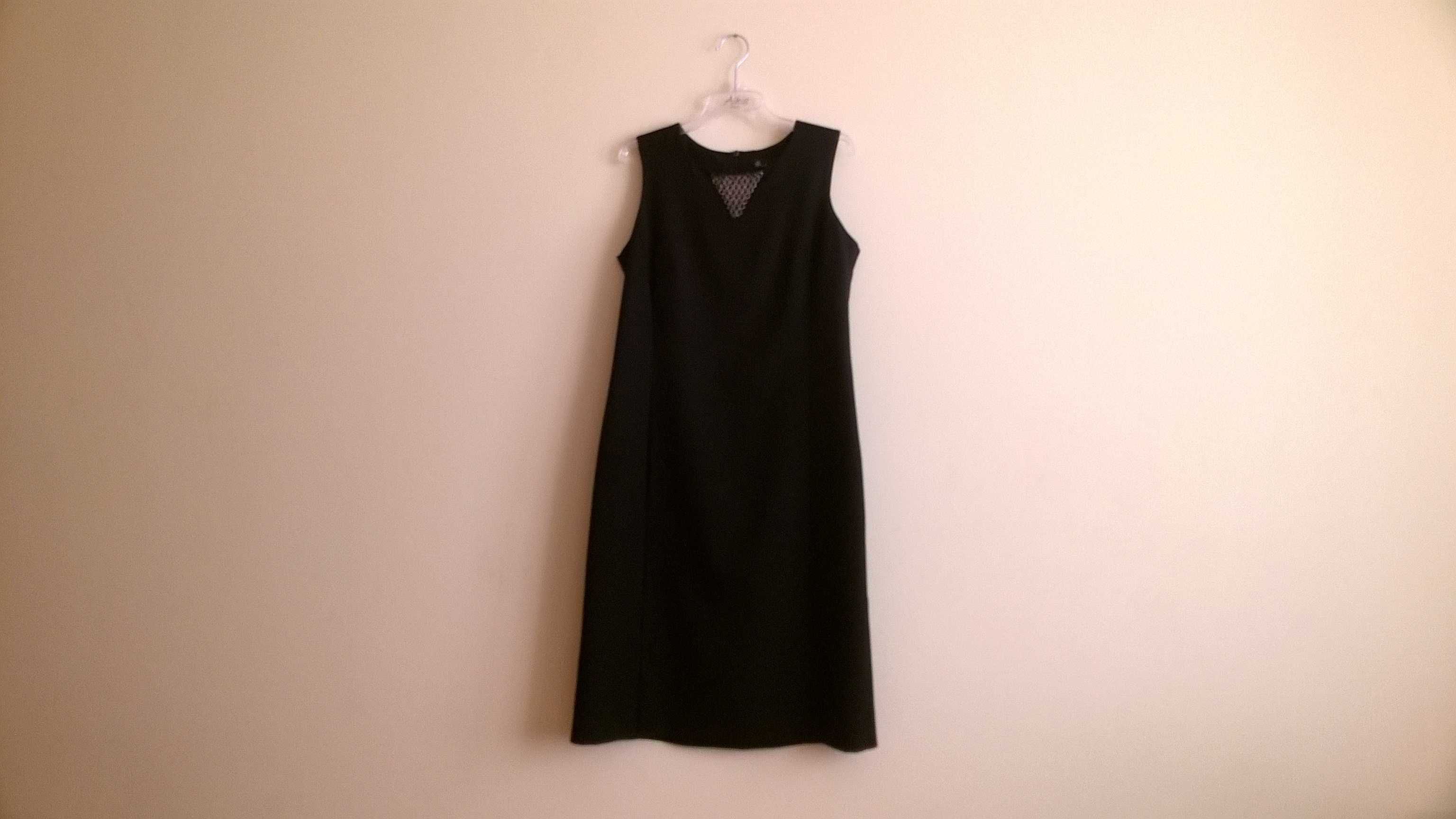 sukienka  czarna koktajlowa  M/L