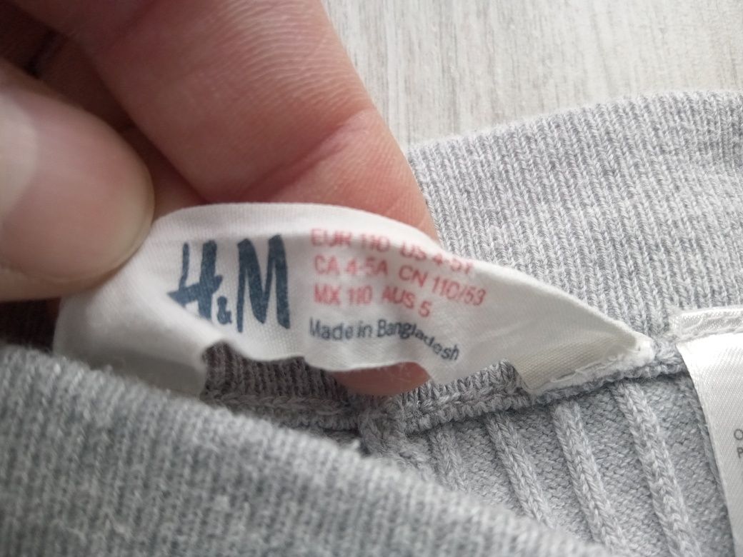 Grube leginsy dziewczęce na 110 cm H&M