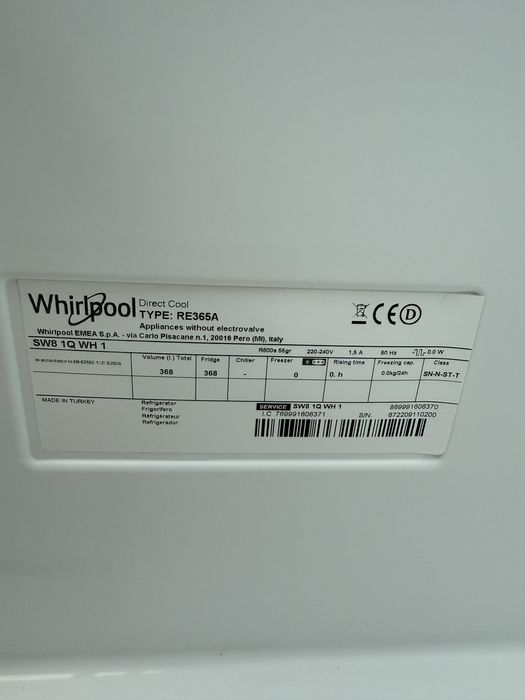 Lodówka Whirlpool SW8 1Q WH 1