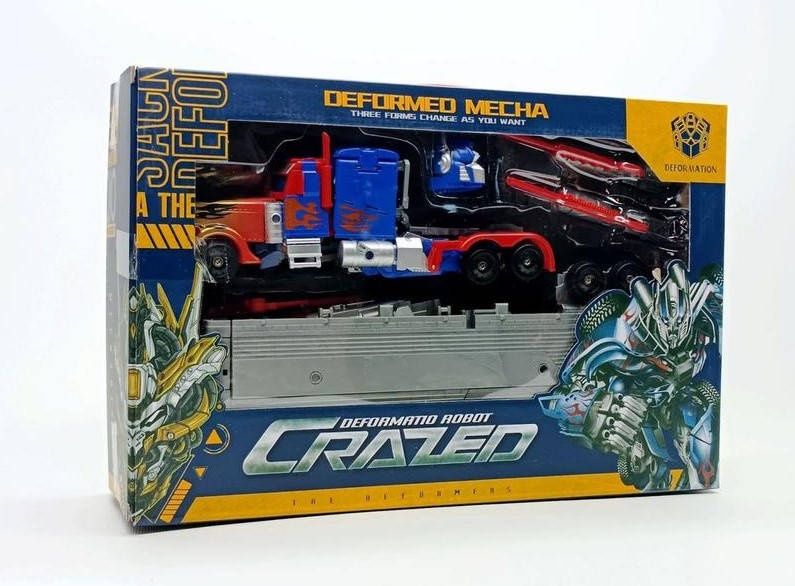 Іграшка Трансформер Оптимус Прайм 32 см із Причепом Optimus Prime Tra