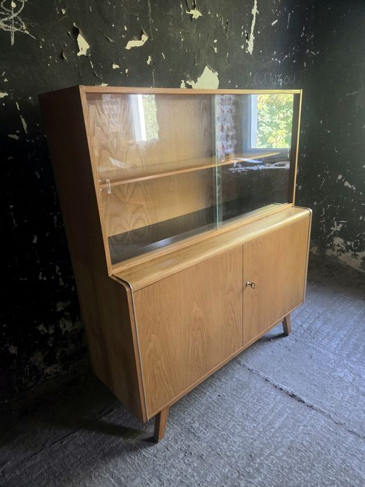 Biblioteczka witryna Jitona Landsman  Czechoslowacja vintage prl  60