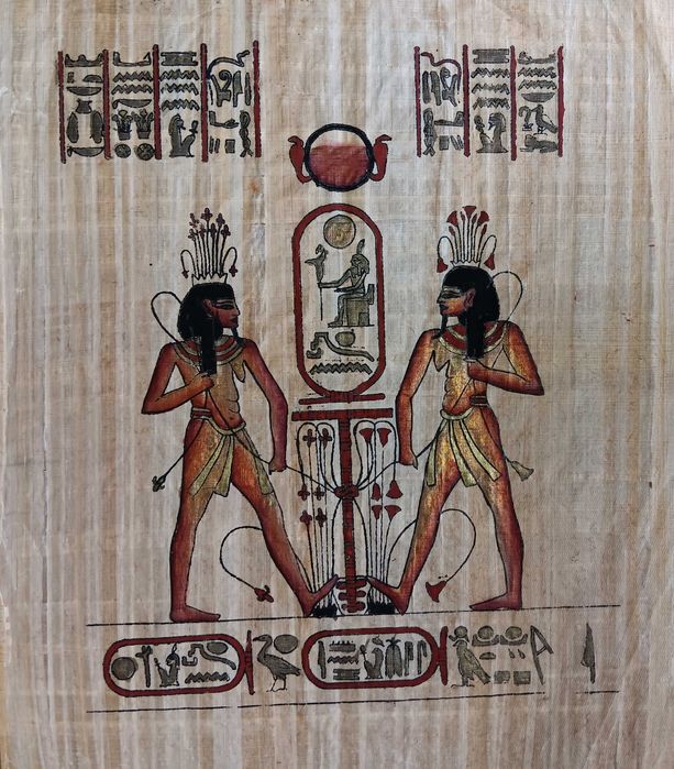 Papiro verdadeiro do Egipto