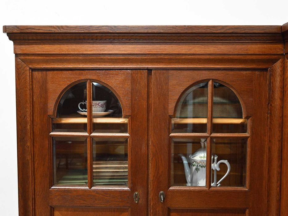 stylowa witryna biblioteka narożna 032603