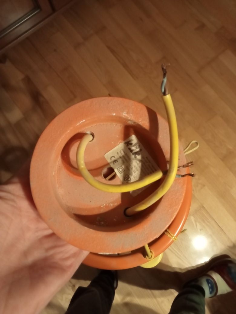 Lampa wisząca do pokoju dziecięcego delfin