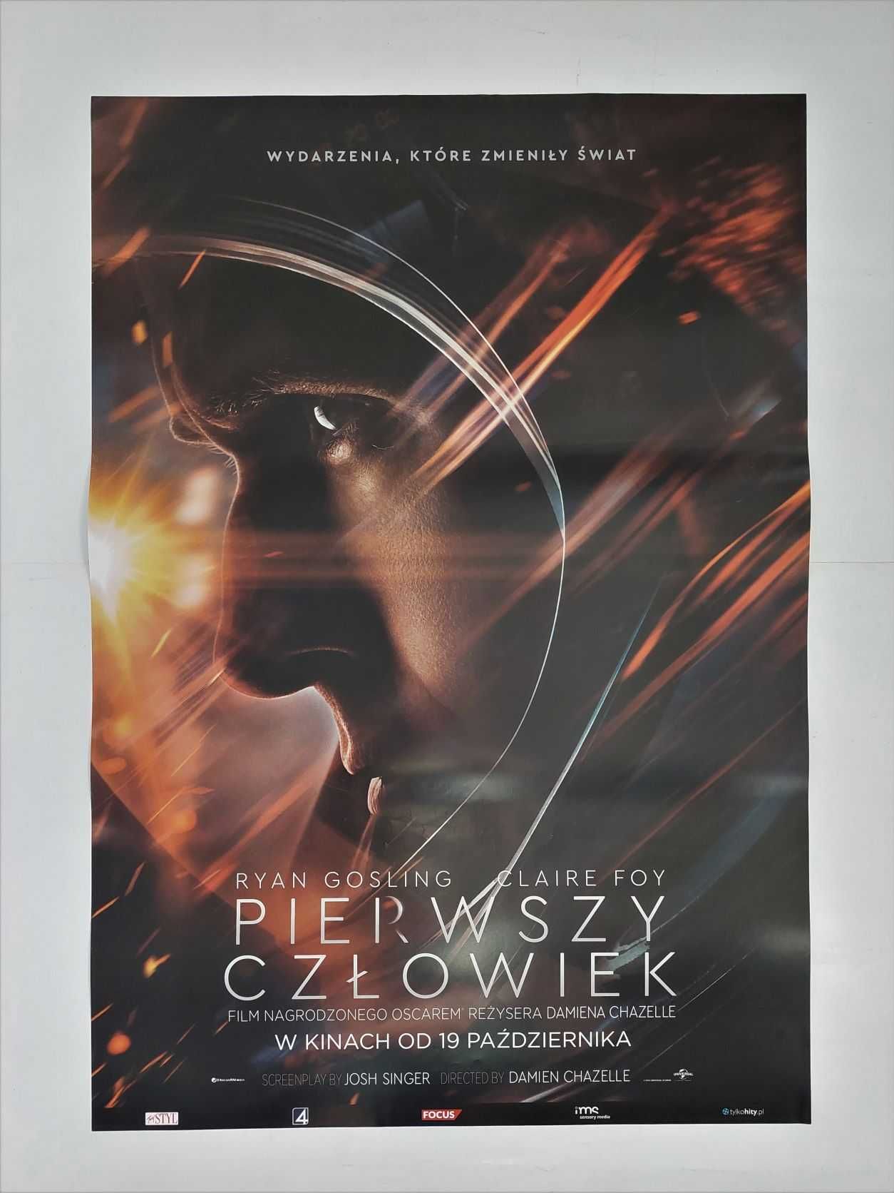 Plakat filmowy oryginalny - Pierwszy człowiek