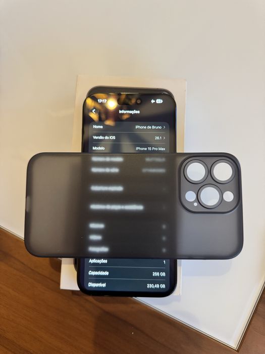 iPhone 15 Pro Max 256GB Cinza Espacial