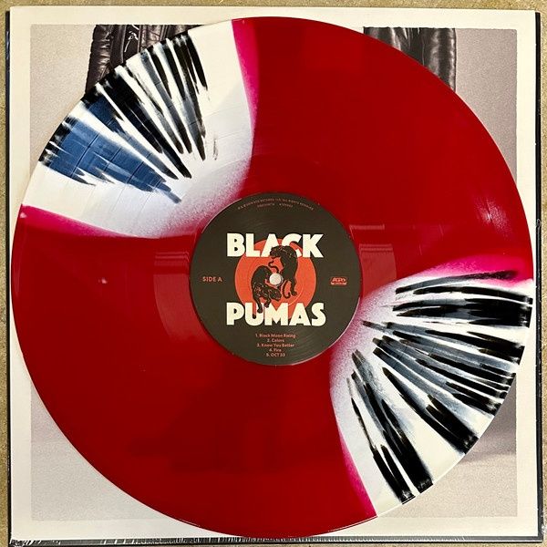 Вінілова платівка кольоровий вініл Black Pumas Amazon Red Bone Black