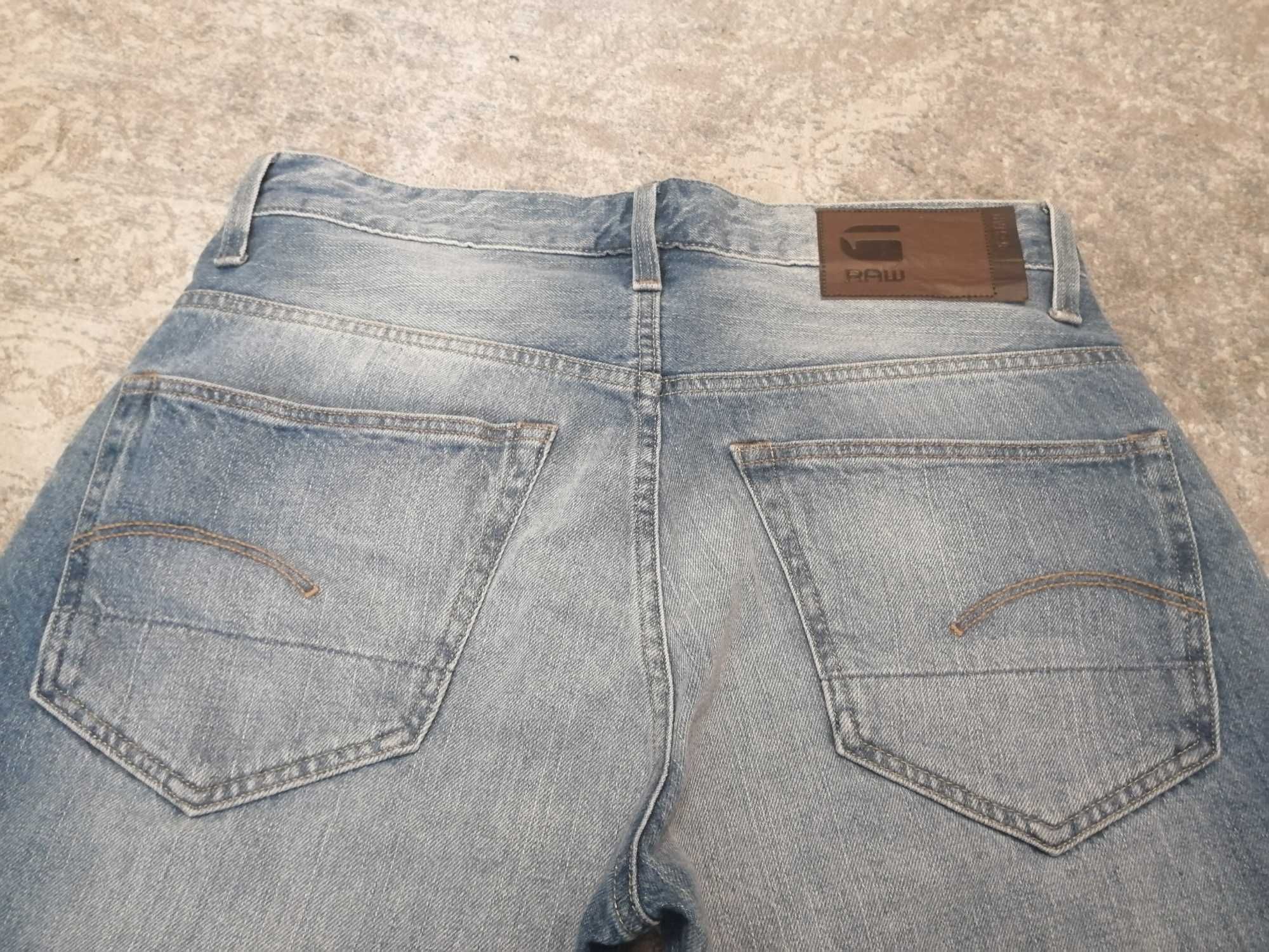 G-Star Raw Szorty jeansowe 3301 1/2