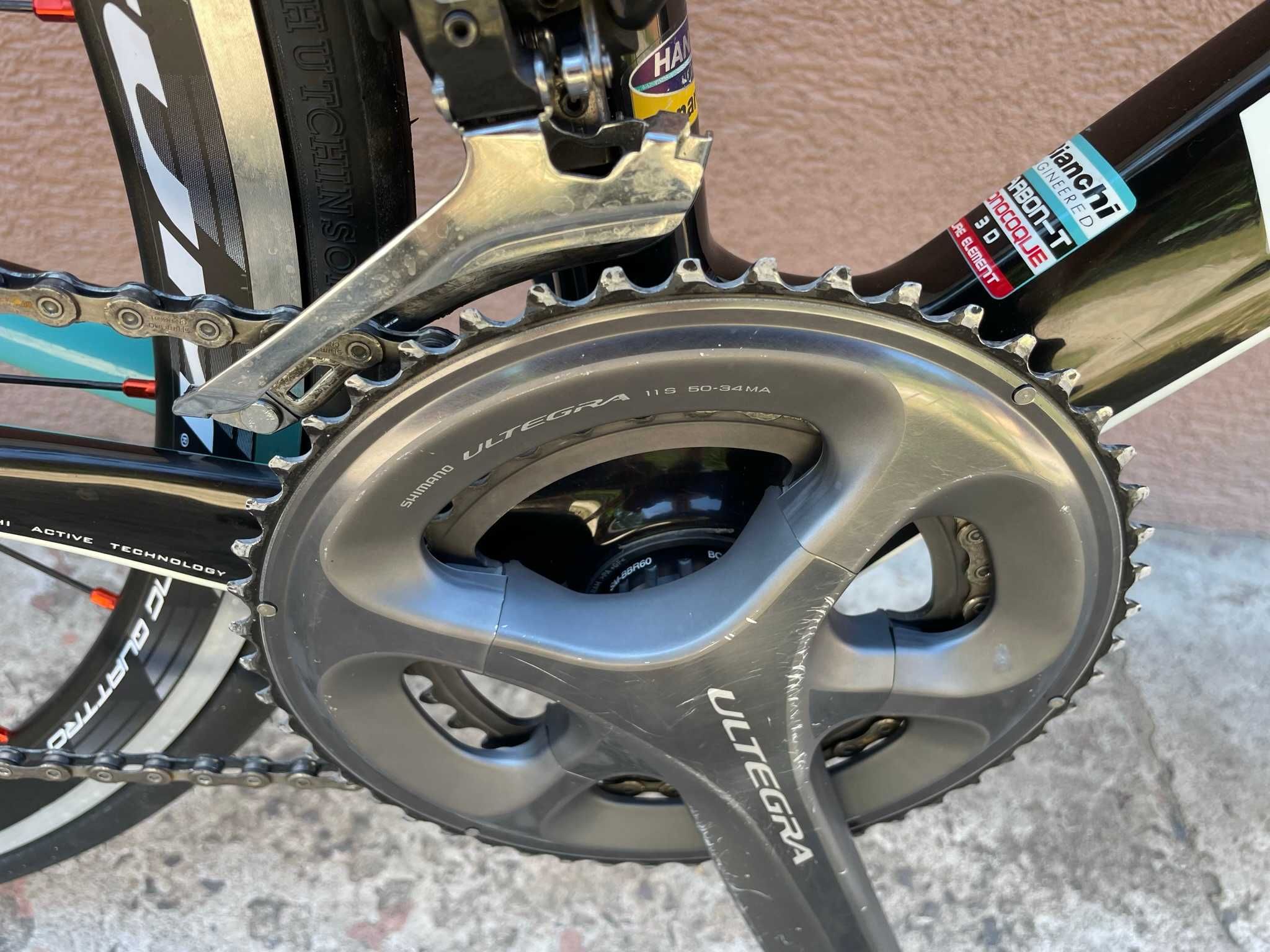 Rower szosowy full carbon Bianchi Infinito CV, Shimano Ultegra DI2
