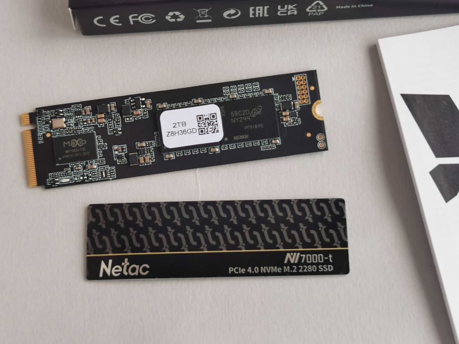 SSD Netac NV7000-t 2TB M.2 2280 PCIE Gen4 x4