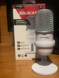 Microphone HYPERX SoloCast USB Branco